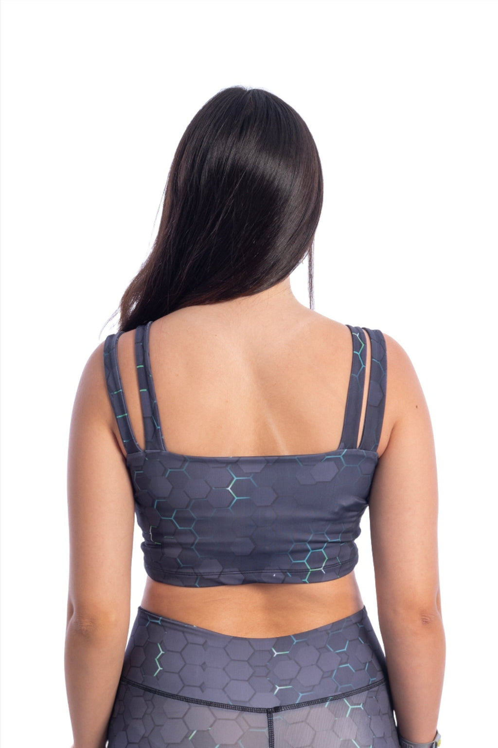 NYA Honeycomb Double Strap Sports Bra