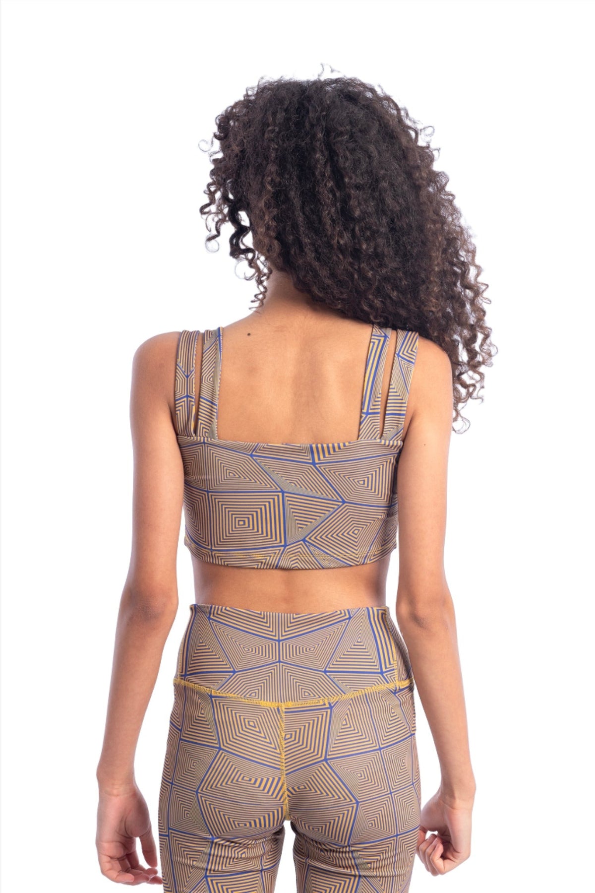 NYA Mosaic Double Strap Sports Bra