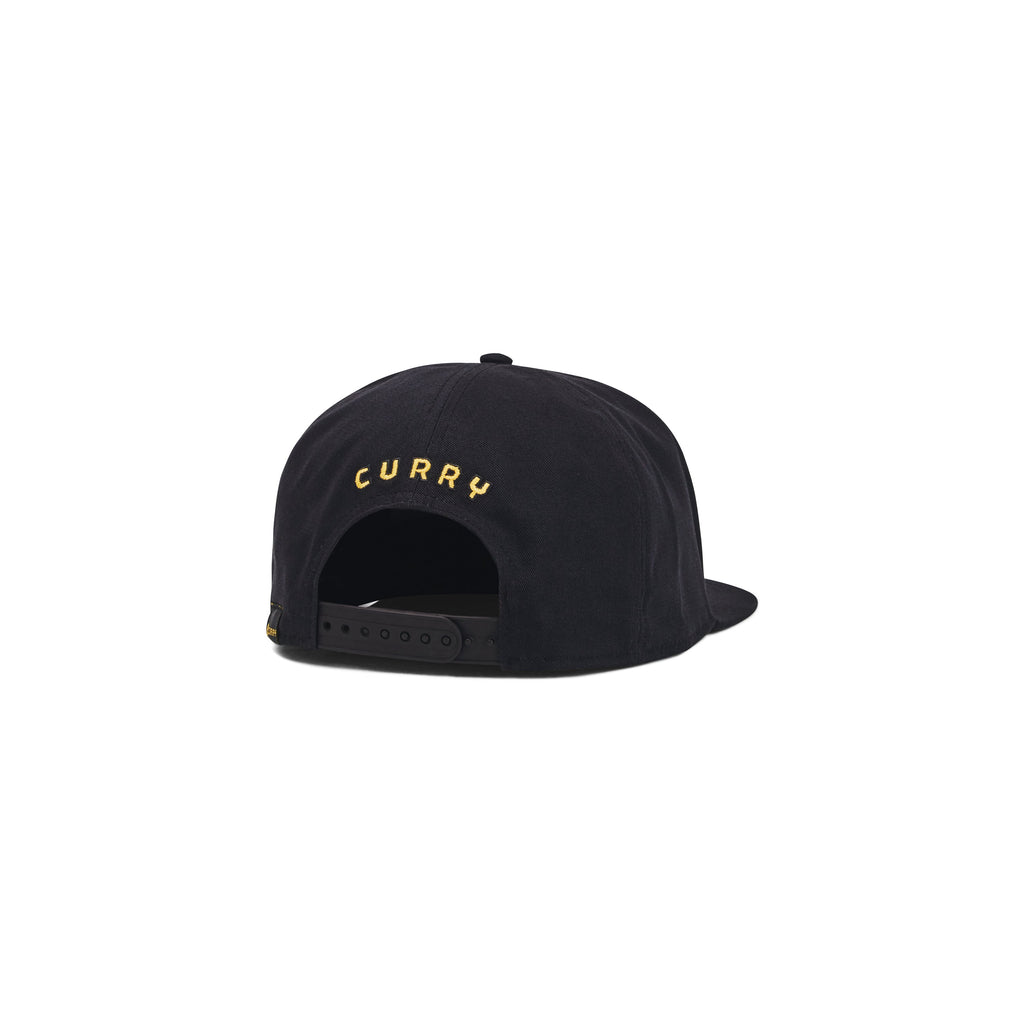 Curry Flat Brim Snapback Cap
