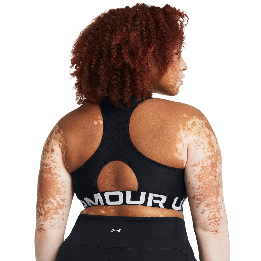 HeatGear® Armour Mid Branded Sports Bra