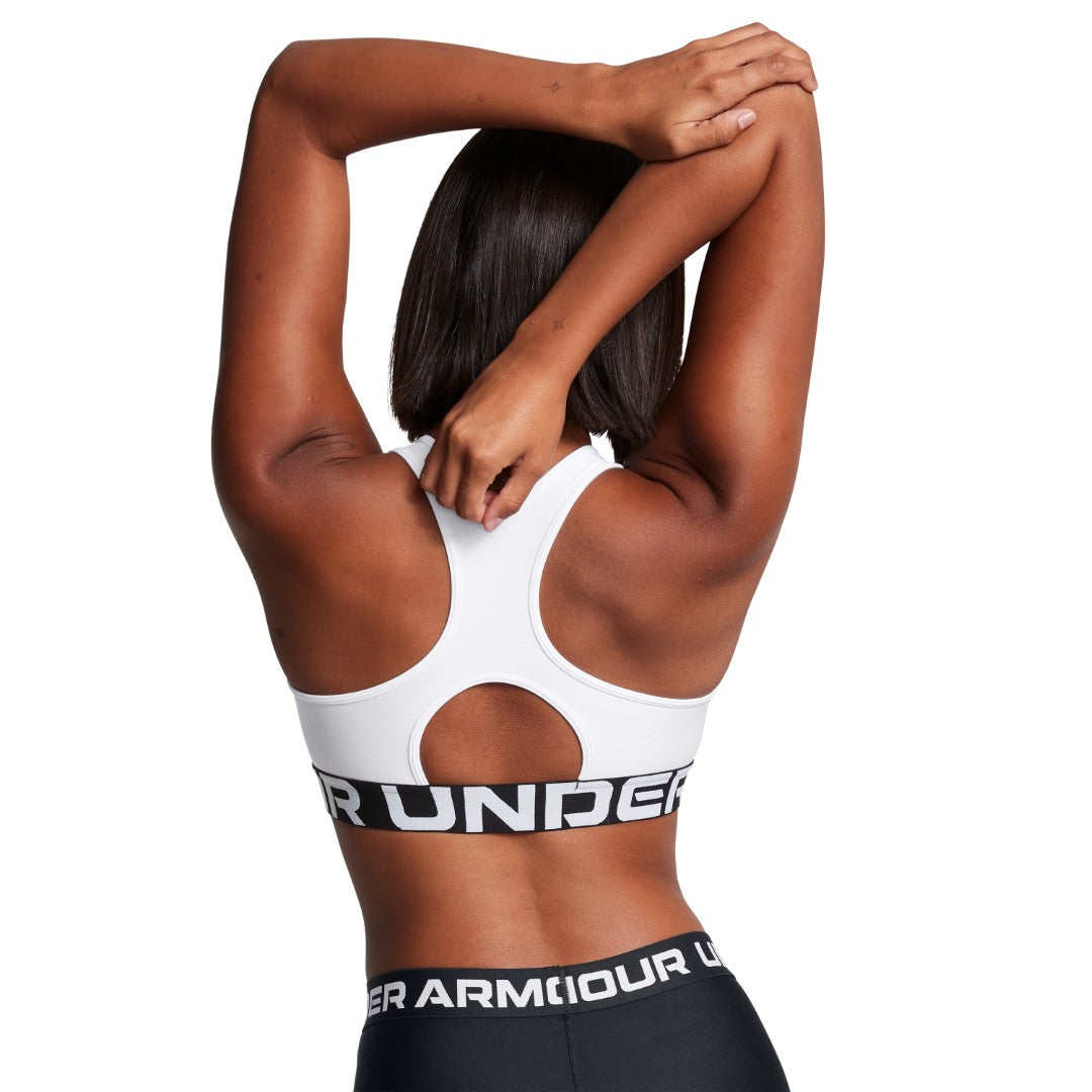 HeatGear® Armour Mid Branded Sports Bra