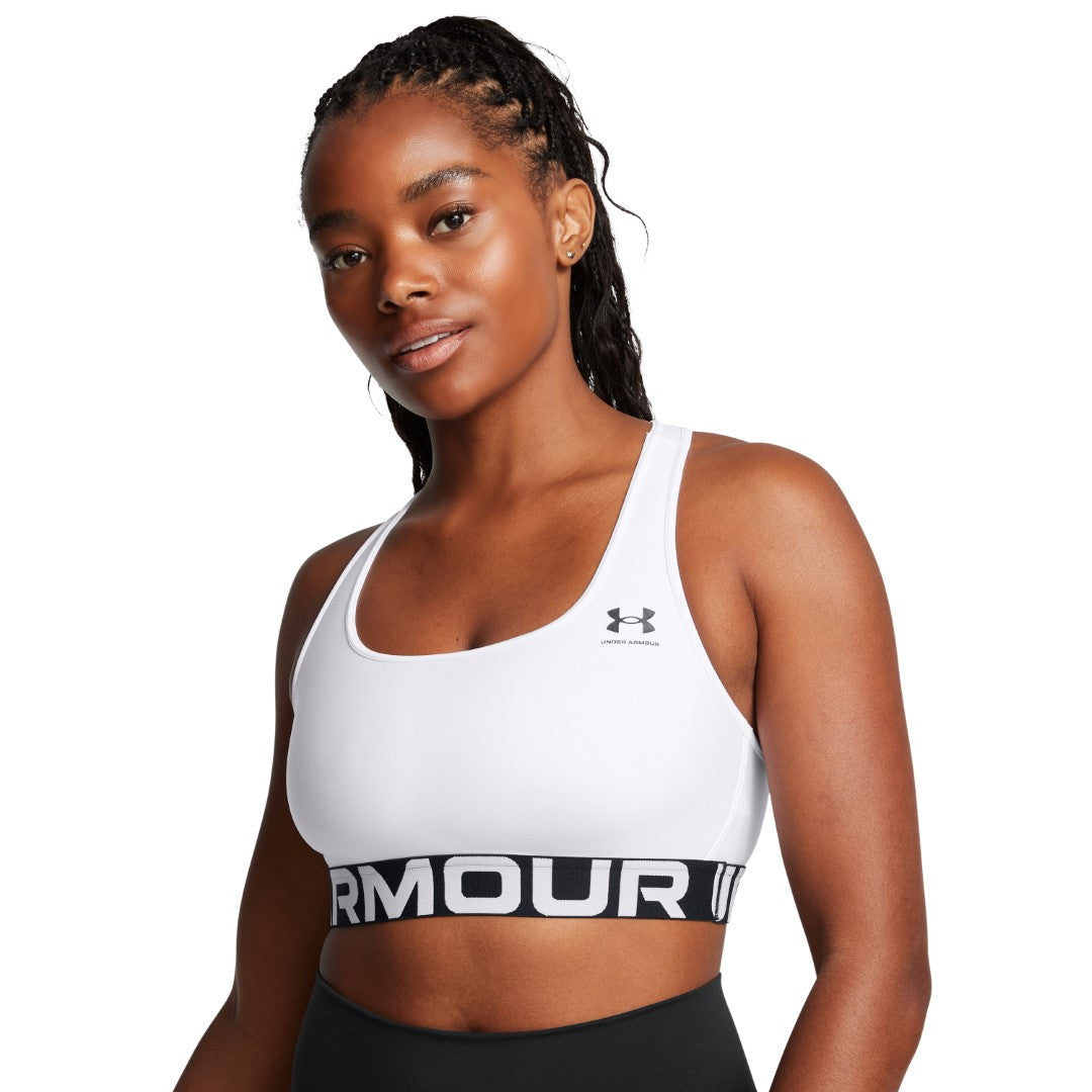 HeatGear® Armour Mid Branded Sports Bra