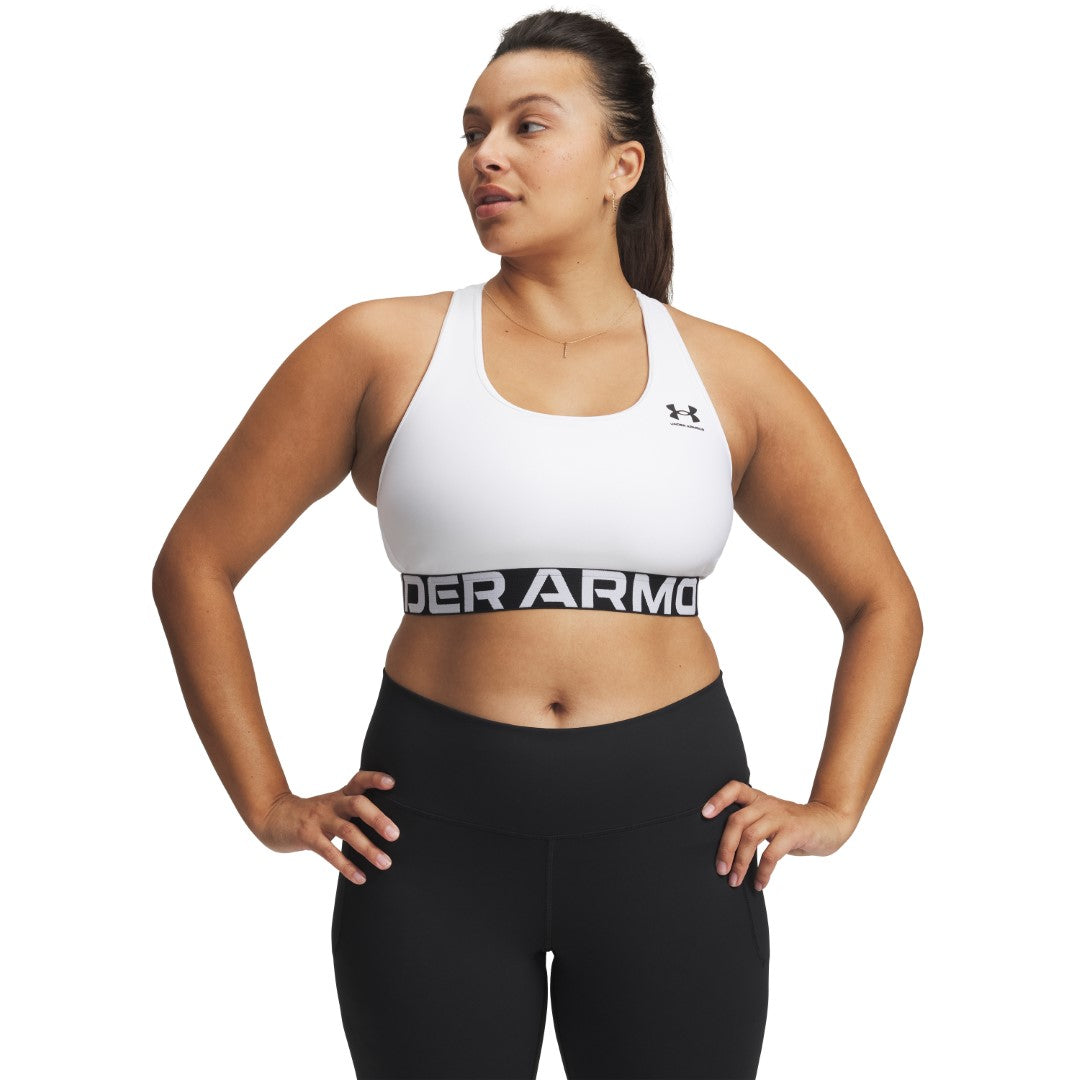 HeatGear® Armour Mid Branded Sports Bra