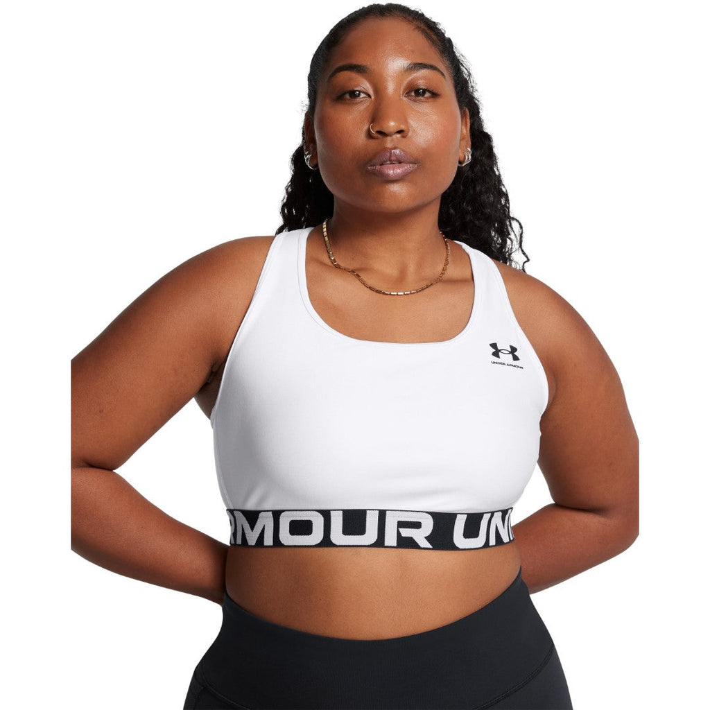 HeatGear® Armour Mid Branded Sports Bra