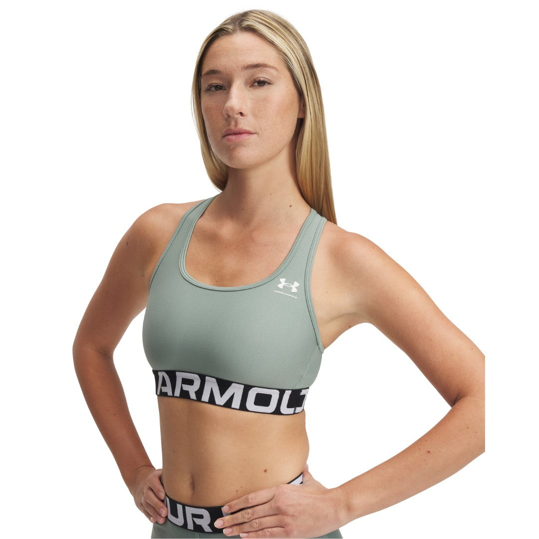 HeatGear® Armour Mid Branded Sports Bra