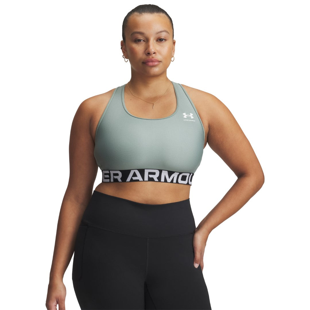 HeatGear® Armour Mid Branded Sports Bra