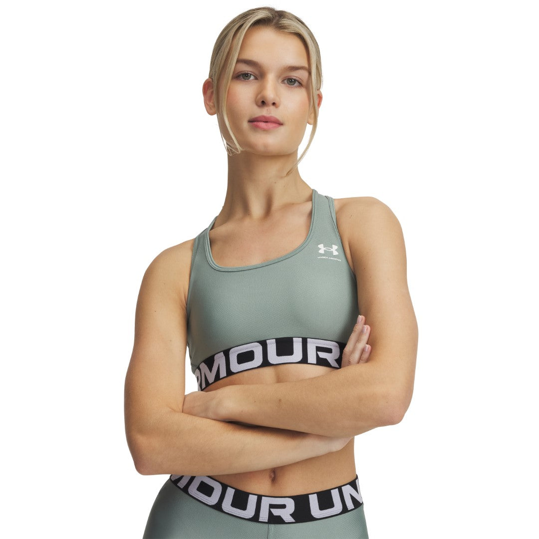 HeatGear® Armour Mid Branded Sports Bra